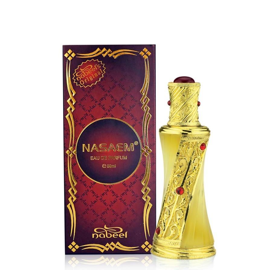 50 ml Eau de Parfume Nasaem cu Arome Floral-Lemnoase pentru Femei și Bărbați - Bijuterii TV