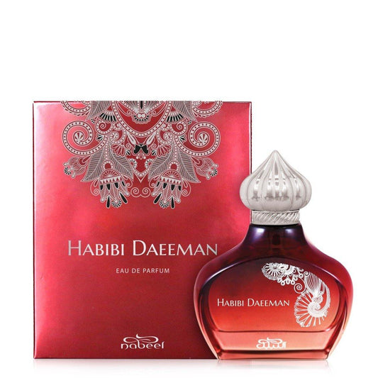 100 ml Eau de Parfum Habibi Daeeman cu Arome Condimentate Floral-Lemnoase pentru Femei și Bărbați - Bijuterii TV
