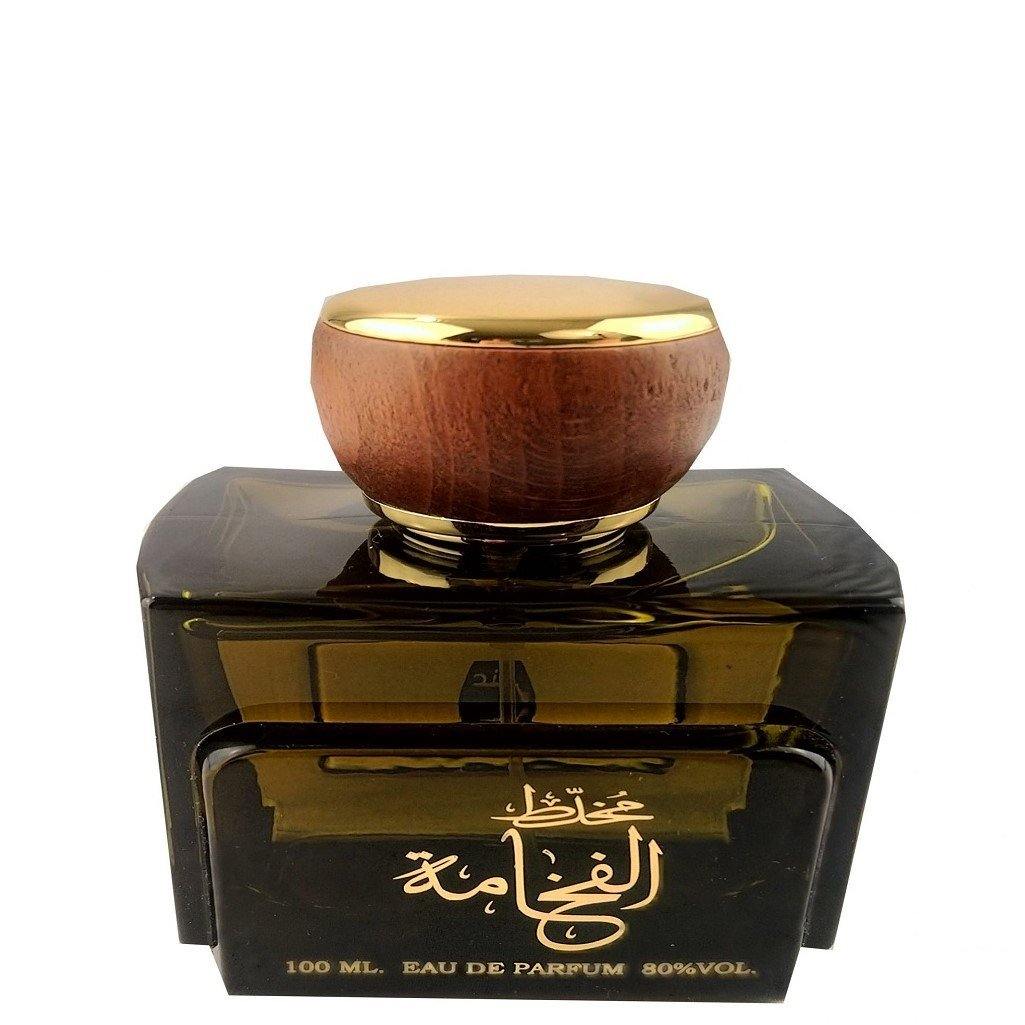 100 ml Eau de Parfum Mukhallat Al Fakhama cu Arome Floral Lemnoase de Lemn de Santal și Oud pentru Bărbați - Bijuterii TV