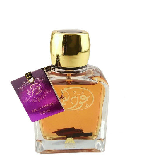 100 ml Eau de Parfum Oud Al Qamar cu Arome Oriental Picante de Lemn de Santal pentru Bărbați și Femei - Bijuterii TV