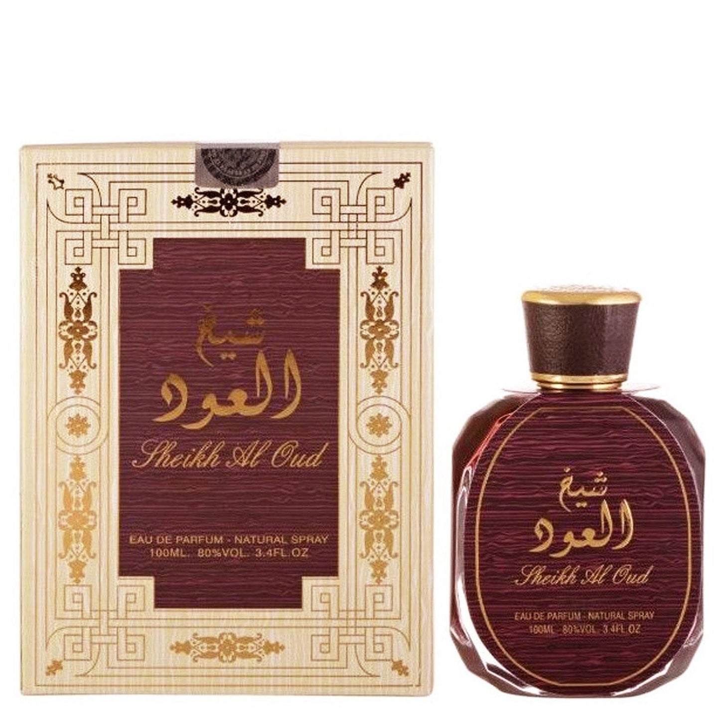 100 ml Eau de Perfume Sheikh Al Oud cu Arome Picant-Lemnoase pentru Bărbați - Bijuterii TV