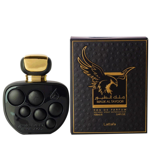 100 ml Eau de Perfume Malik Al Tayoor cu Arome Lemnos-Picante pentru Bărbați - Bijuterii TV