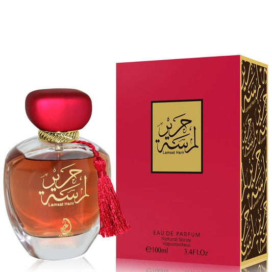 100 ml Eau de Perfume Lamsat Harir cu Arome Fructat-Florale pentru Femei - Bijuterii TV