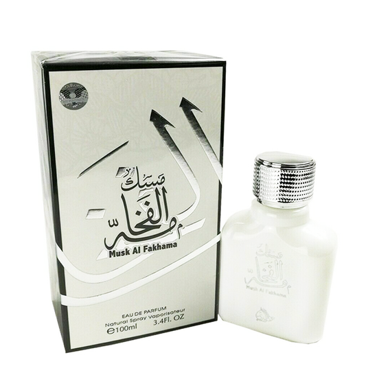 100 ml Eau de Perfume Musk Al Fahma cu Arome Citrate și Picant-Lemnoase pentru Bărbați și Femei - Bijuterii TV