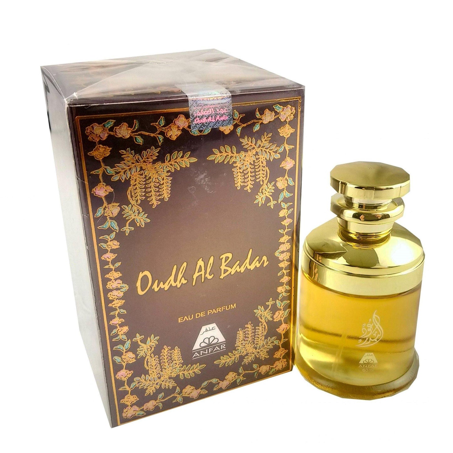 60 ml Eau de Perfume Oud Al Badar cu Arome Floral-Lemnoase și Santal pentru Bărbați și Femei - Bijuterii TV