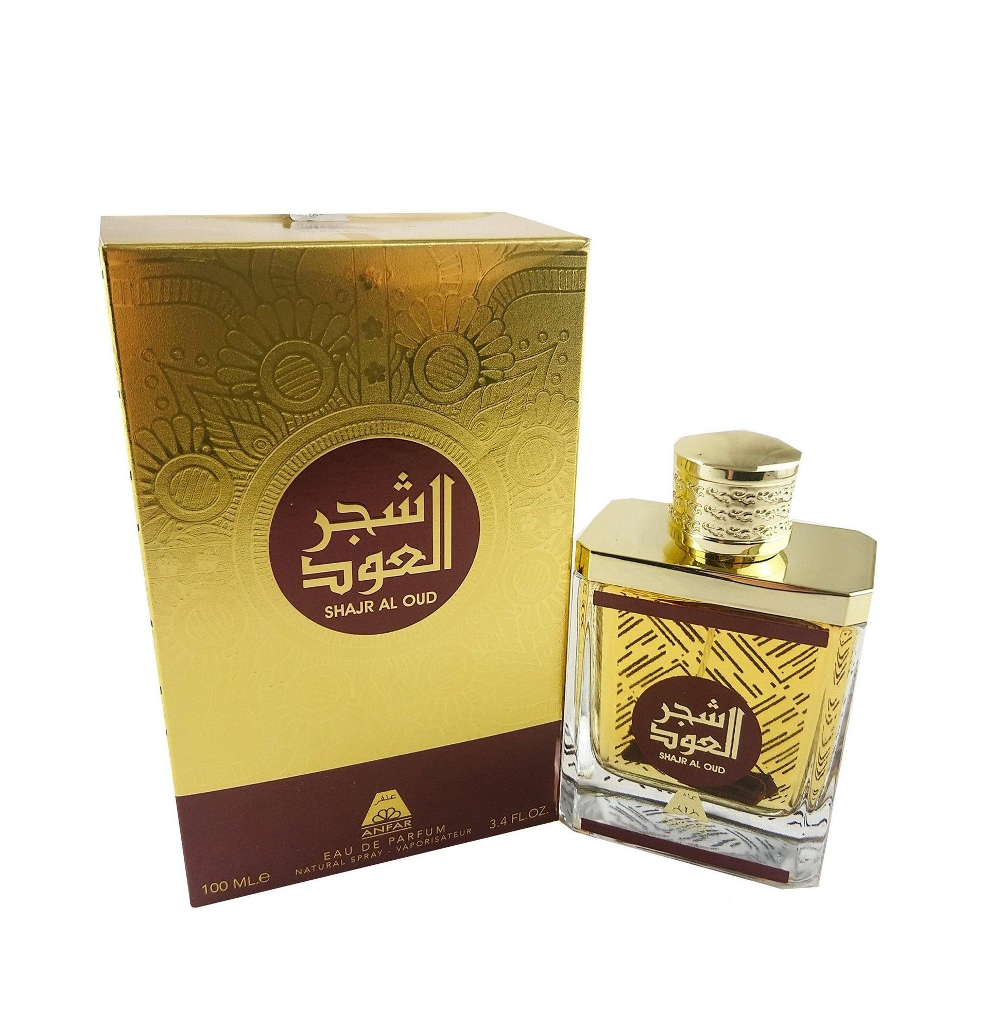 100 ml Eau de Perfume Shajr Al Oud cu Arome Lemnoase, Citrice și Oud pentru Bărbați - Bijuterii TV