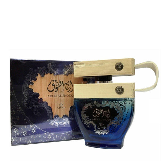 100 ml Eau de Perfume Areej Al Shouq cu Arome Fresh-Fructate, Florale pentru Bărbați - Bijuterii TV