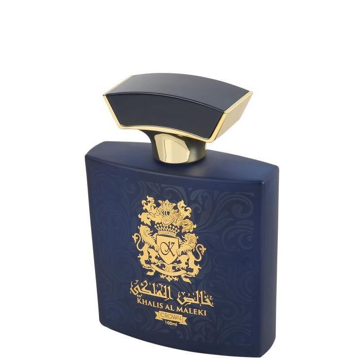 100 ml Eau de Parfum Khalis Maleki Crown cu Arome Floral-Moscate și Chihlimbar pentru Bărbați - Bijuterii TV