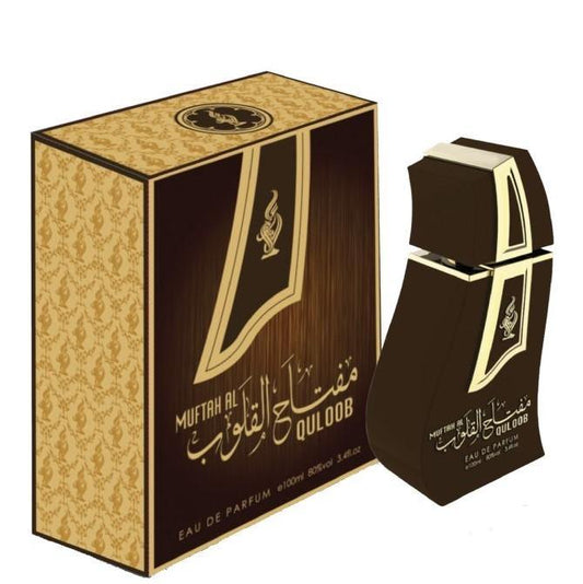 100 ml Eau de Perfume Muftah Al Quloob cu Arome Fructate și Mosc pentru Bărbați - Bijuterii TV
