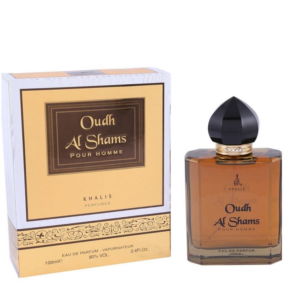 100 ml Eau de Perfume Oudh Al Shams cu Arome Picant-Lemnoase pentru Bărbați - Bijuterii TV