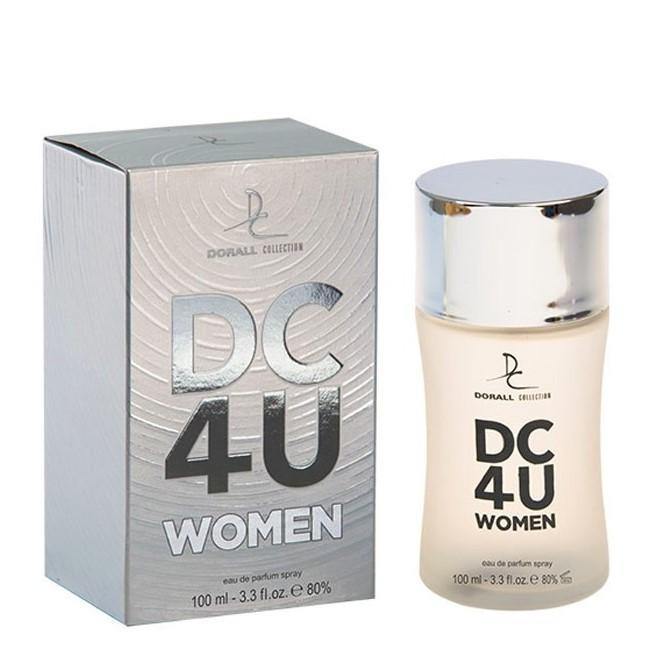 100 ml EDT ' DC 4 U'  cu Arome Picant-Lemnoase pentru Femei - Bijuterii TV