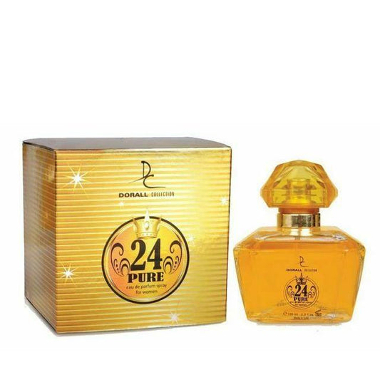 100 ml EDT 24 Pure cu Arome Fructat-Florale pentru Femei - Bijuterii TV