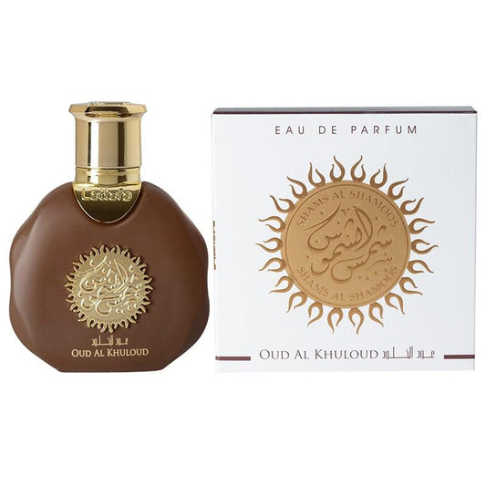 35 ml Eau de Perfume Oud Al Khuloud cu Arome de Lemn de Santal și Citrate pentru Bărbați - Bijuterii TV