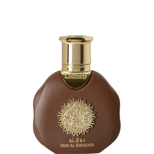 35 ml Eau de Perfume Oud Al Khuloud cu Arome de Lemn de Santal și Citrate pentru Bărbați - Bijuterii TV