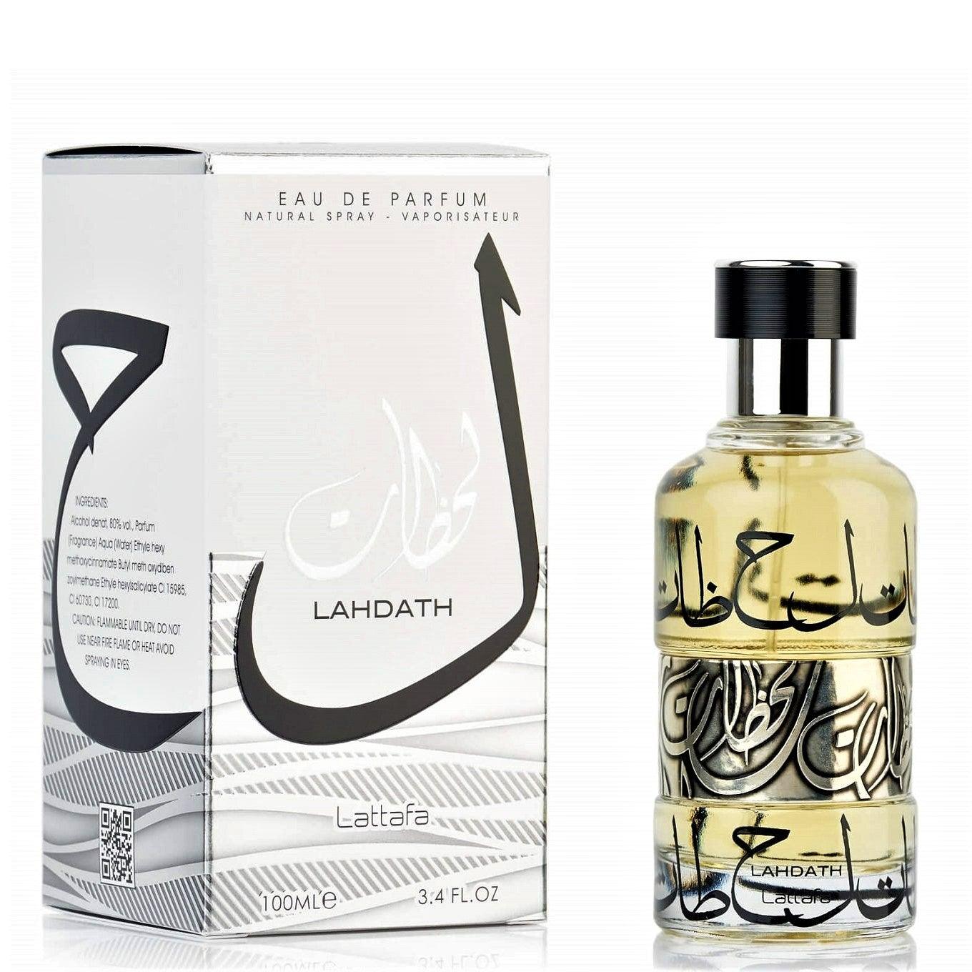 100 ml Eau de Perfume Lahdath cu Arome Lemnoase și Picante pentru Bărbați - Bijuterii TV