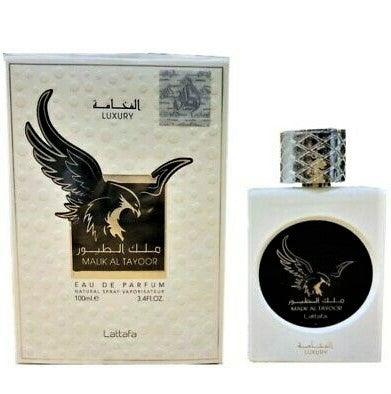 100ml Eau de Perfume Malik Al Tayoor Luxury cu Aome Fresh, Piele și Citrate pentru Femei - Bijuterii TV