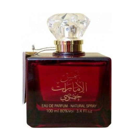 100ml  Eau de Perfume Shams Emarat Khususi cu Arome Floral-Vanilate pentru Femei - Bijuterii TV