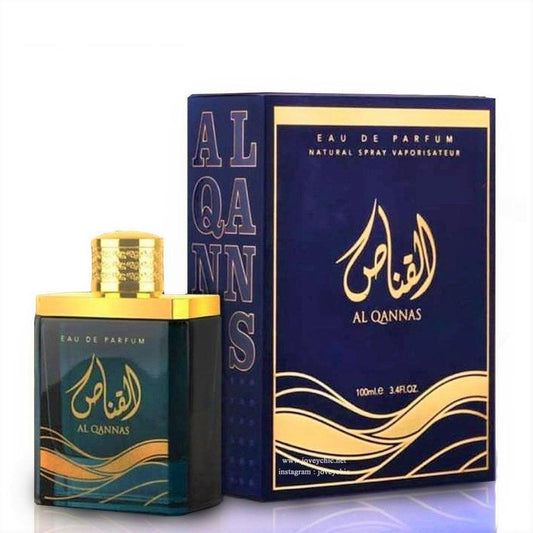 100ml  Eau de Parfum Al Qannas cu Arome de Condimente Aromatice pentru Bărbați - Bijuterii TV