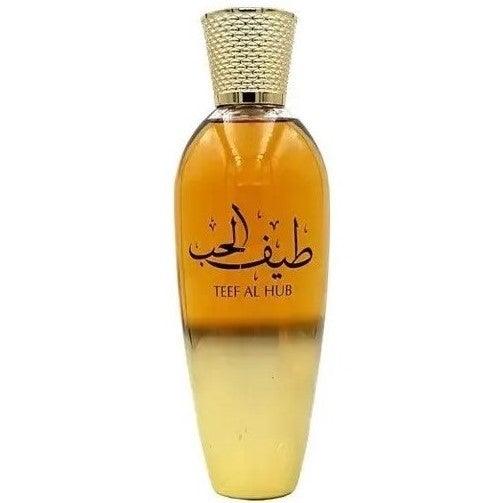 100ml  Eau de ParfumAl Teef Al Hub cu Arome de Caramel Dulce și Oud Lemnos pentru Bărbați și Femei - Bijuterii TV