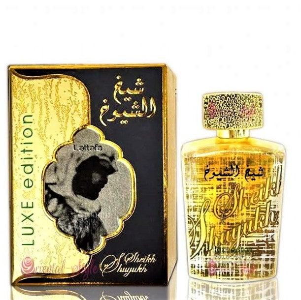 100ml  Eau de Perfume Sheikh Shuyukh Luxe cu Arome Picante și Caramel.pentru Bărbați - Bijuterii TV