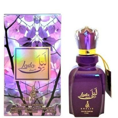 100 ml Eau de Perfume Laila cu Arome Balsamice de Chihlimbar pentru Femei - Bijuterii TV