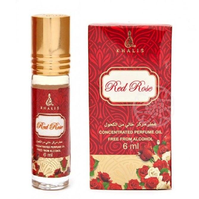 6 ml Ulei de Parfum Red Rose cu Arome de Trandafir și Mosc pentru Femei - Bijuterii TV