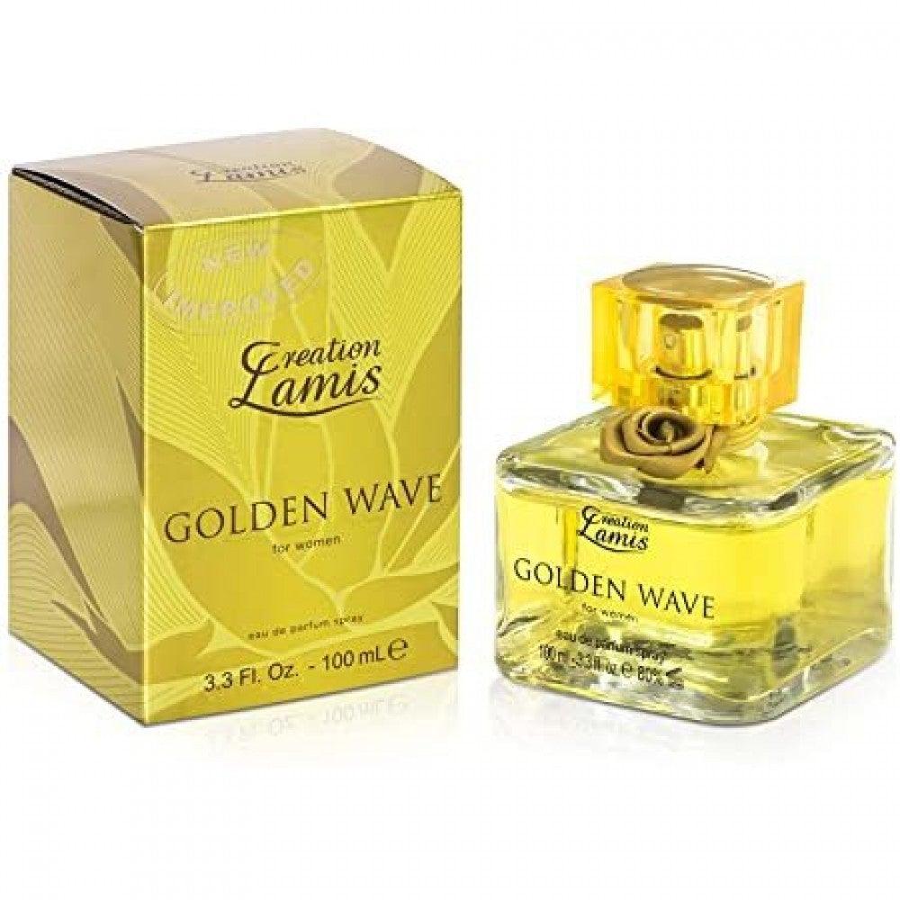 96 ml Eau de Perfume GOLDEN WAVE cu Arome Fructat Florale pentru Femei - Bijuterii TV
