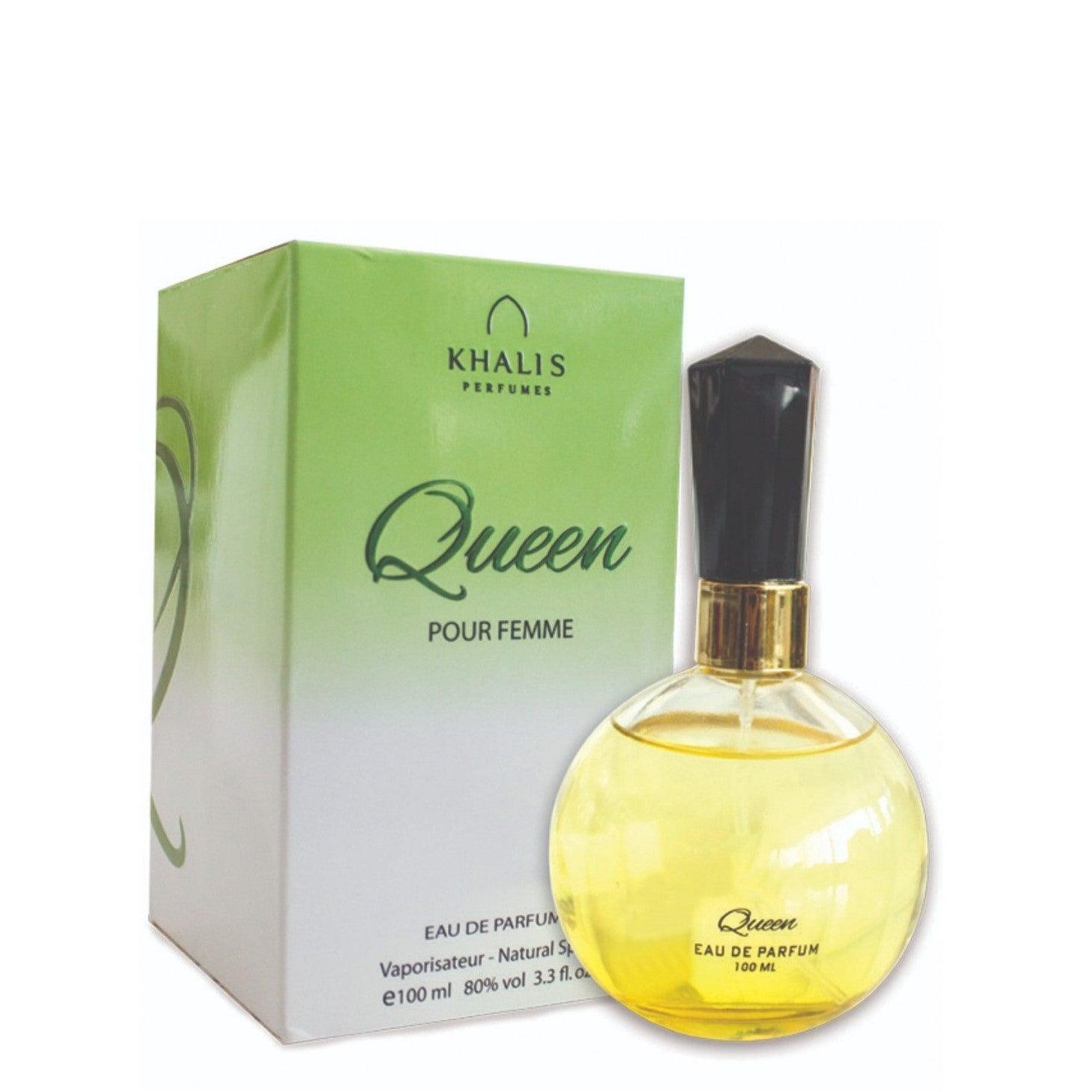 100 ml Eau de Perfume Queen cu Arome Pudrate de Iasomie pentru Femei - Bijuterii TV