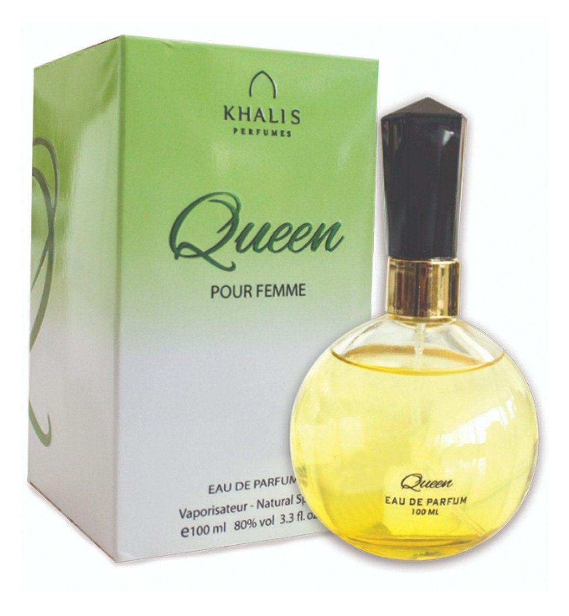 100 ml Eau de Perfume Queen cu Arome Pudrate de Iasomie pentru Femei - Bijuterii TV