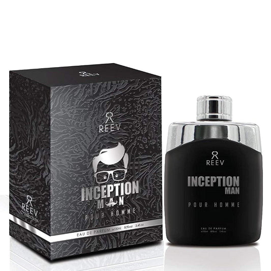 100 ml Eau de Perfume Inception Man cu Arome de Chihlimbar și Santal pentru Bărbați - Bijuterii TV