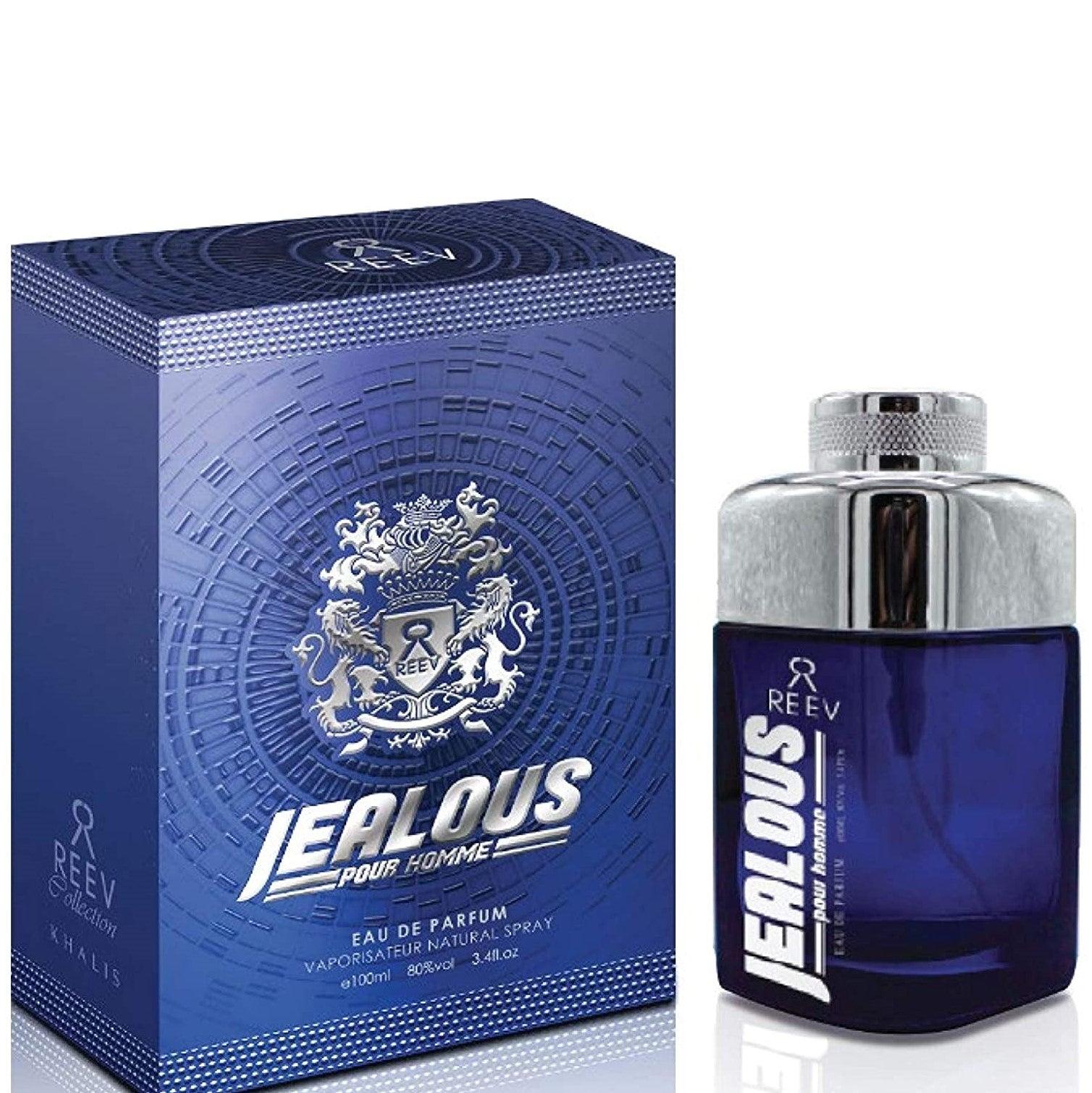 100 ml Eau de Perfume Jealous cu Arome de Mosc pentru Bărbați - Bijuterii TV