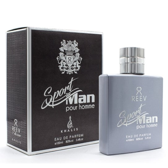 100 ml Eau de Perfume SPORT MEN cu Arome de Chihlimbar și Mosc pentru Bărbați 1 