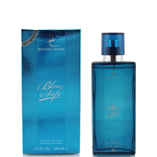 100 ml EDT BLUE SAFE cu Arome Picante de Chihlimbar și Mosc pentru Bărbați