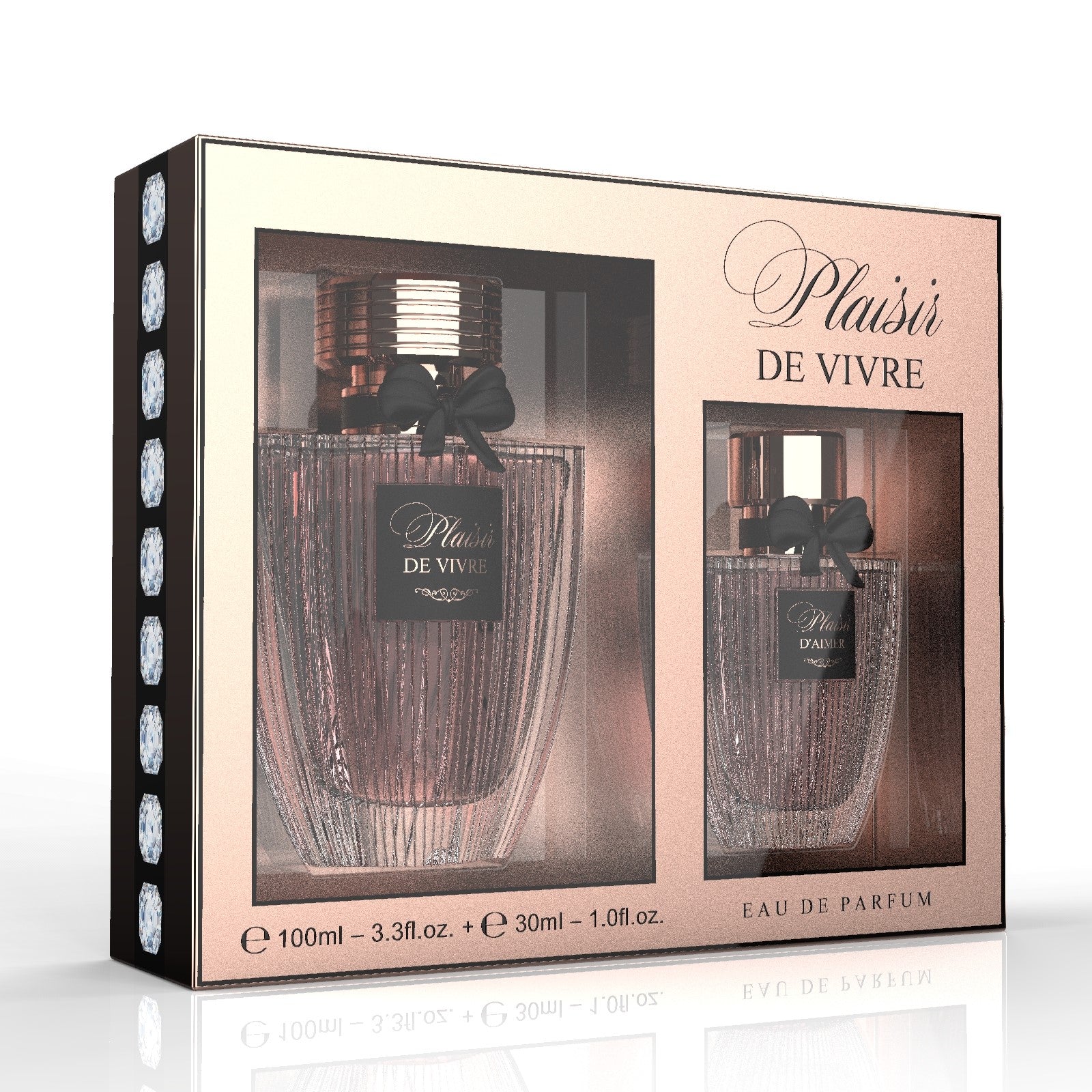 100 ml + 30 ml Parfum EDP "PLAISIR DE VIVRE" cu Arome Oriental - Florale pentru Femei 1 