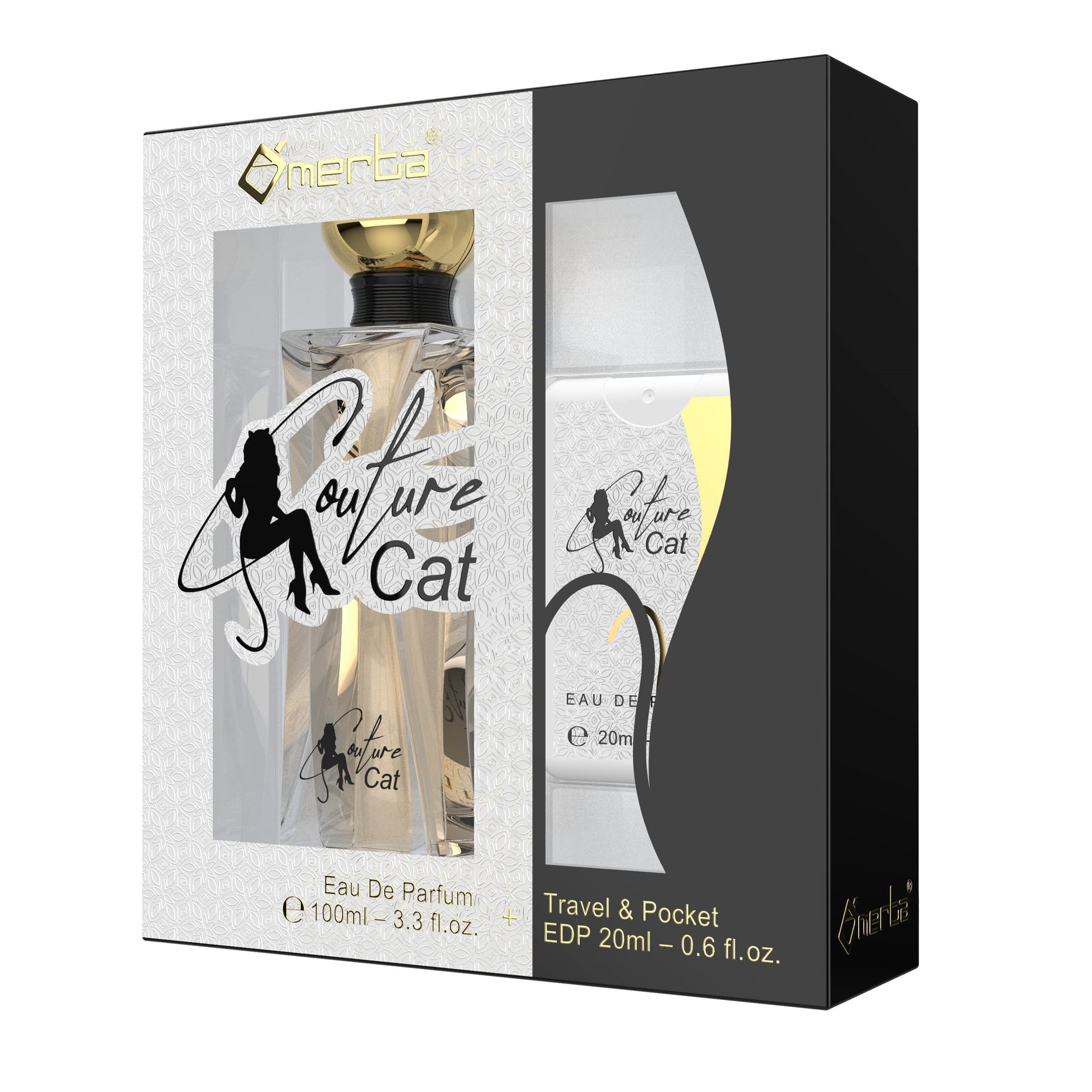 100 ml + 20 ml Parfum EDP "COUTURE CAT" cu Arome Floral-Fructate pentru Femei 1 