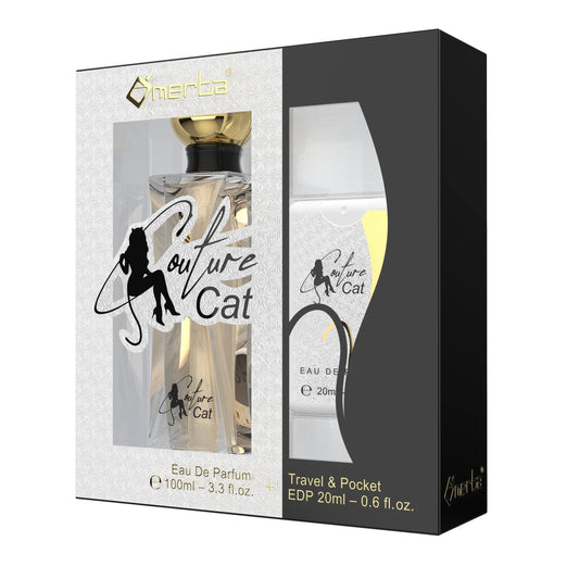 100 ml + 20 ml Parfum EDP "COUTURE CAT" cu Arome Floral-Fructate pentru Femei