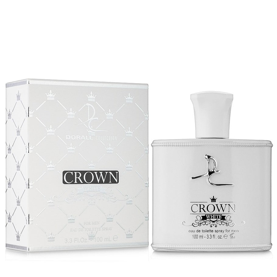 100 ml EDT "Crown White" cu Arome Fresh de Citrice pentru Bărbați