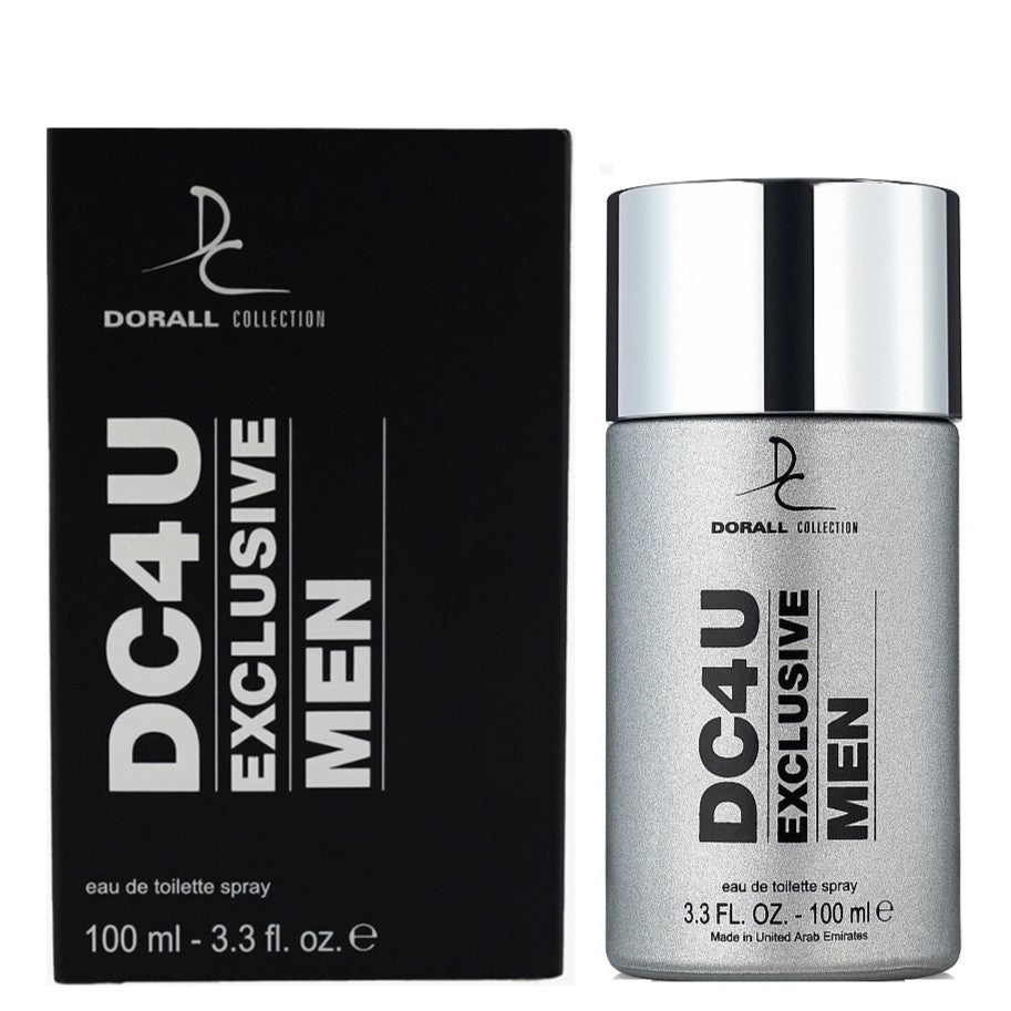 100 ml EDT "DC 4 U Exclusive" cu Arome Floral-Picante pentru Bărbați 1 