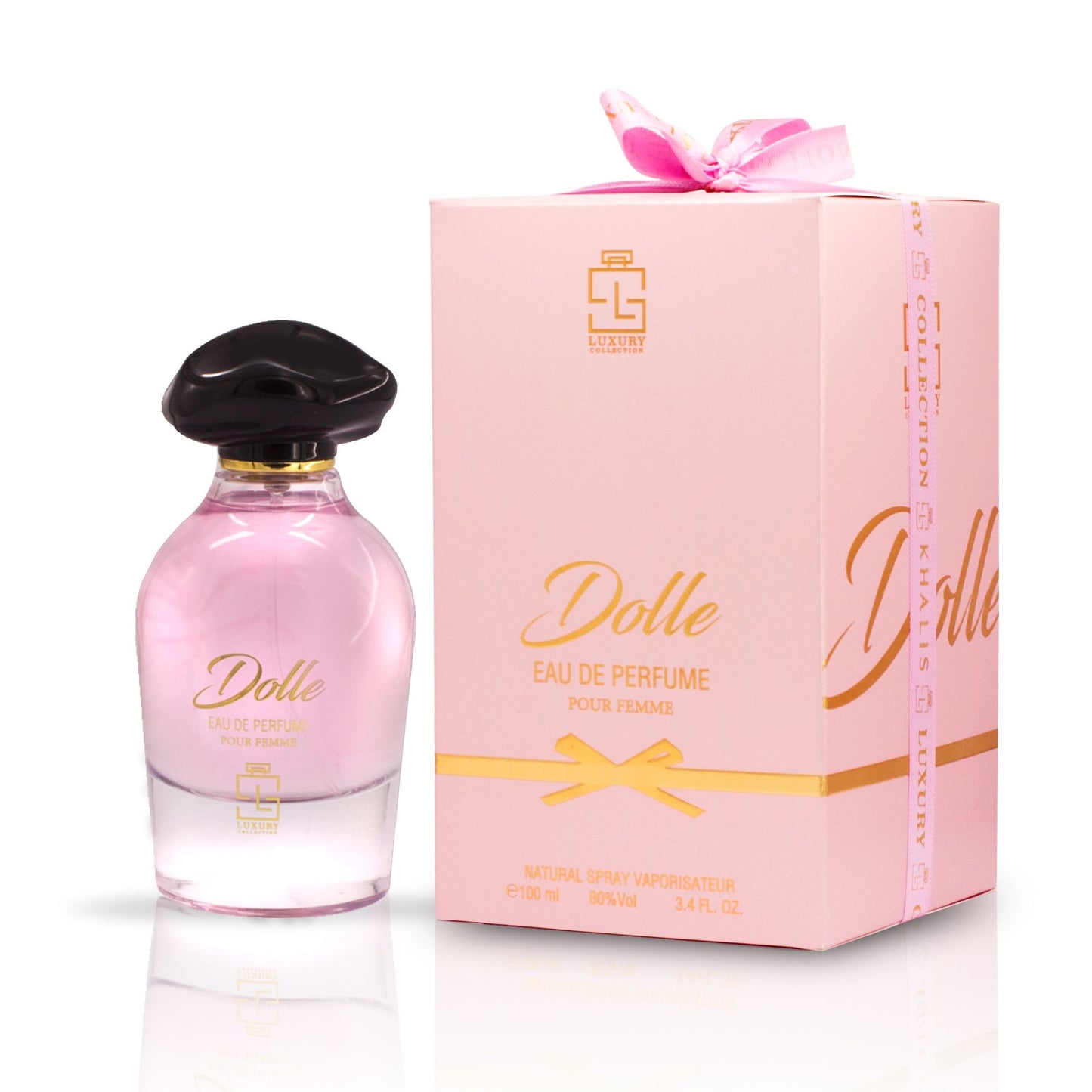100 ml Eau de Perfume DOLLE cu Arome Florale și Mosc pentru Femei