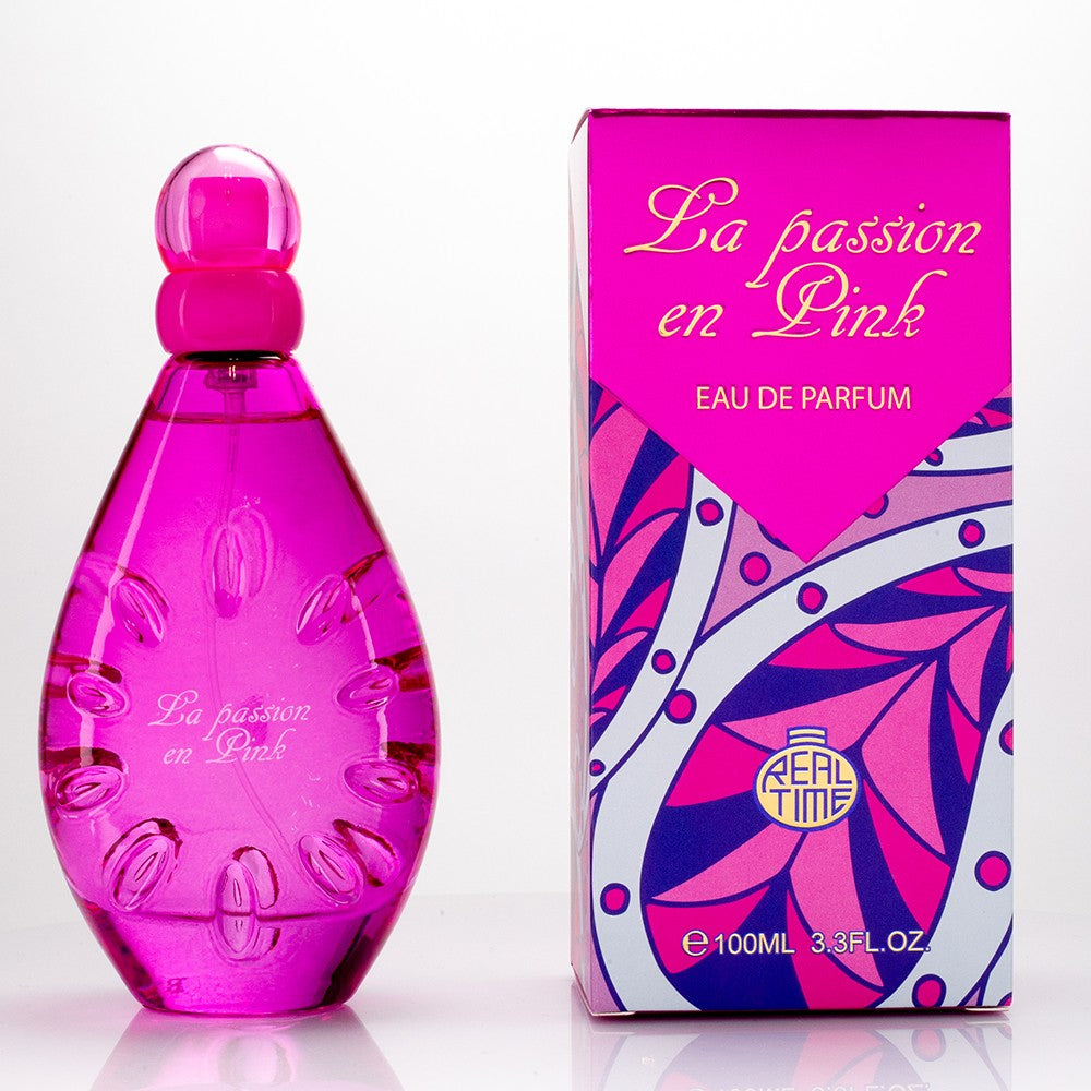 100 ml Parfum EDP LA PASSION EN PINK Parfum cu Arome Florale - Fructate pentru Femei 1 