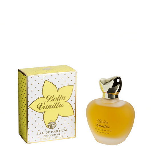 100 ml Parfum EDP  ""Bella Vanilla"" cu Arome Floral-Pudrate pentru Femei