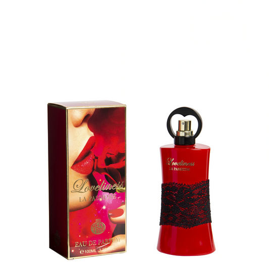 100 ml Parfum EDP "Loveliness La Passione" cu Arome Floral-Fructate pentru Femei