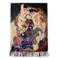 Eșarfă-Șal din Lână, 70 cm x 180 cm, Model Pictură Klimt - Three Ages Of Women - Bijuterii TV