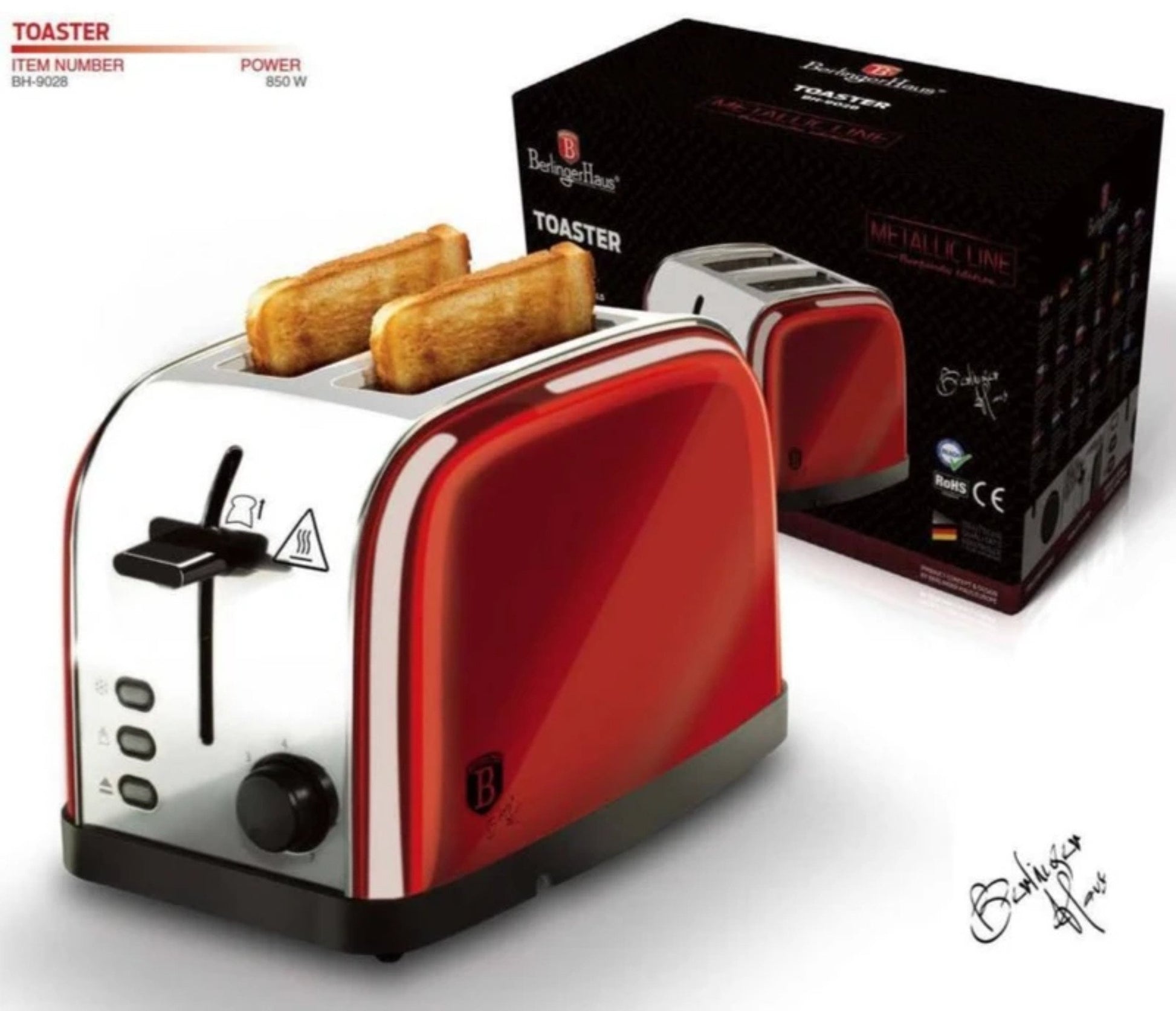 Toaster Elegant Berlinger Haus 3 